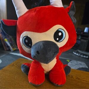 Red Cow Bull 15" Plush by‎ Peek A Boo